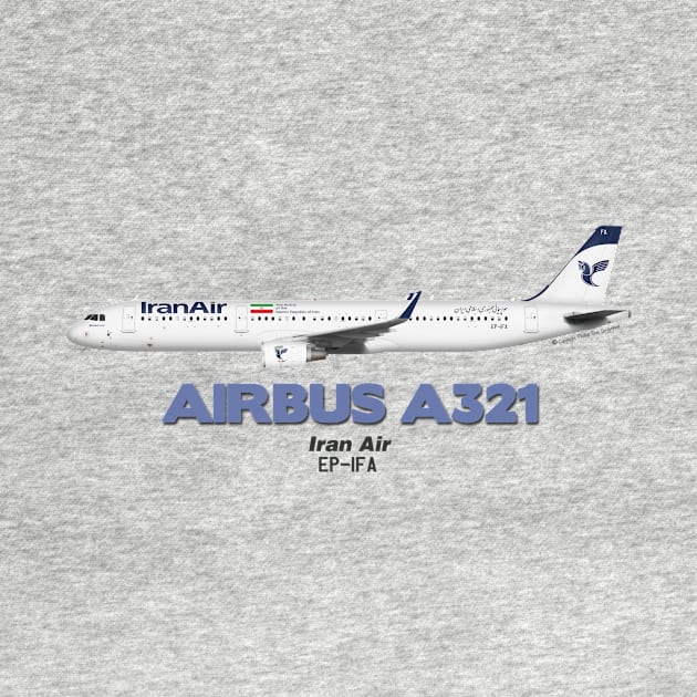 Airbus A321 - Iran Air by TheArtofFlying